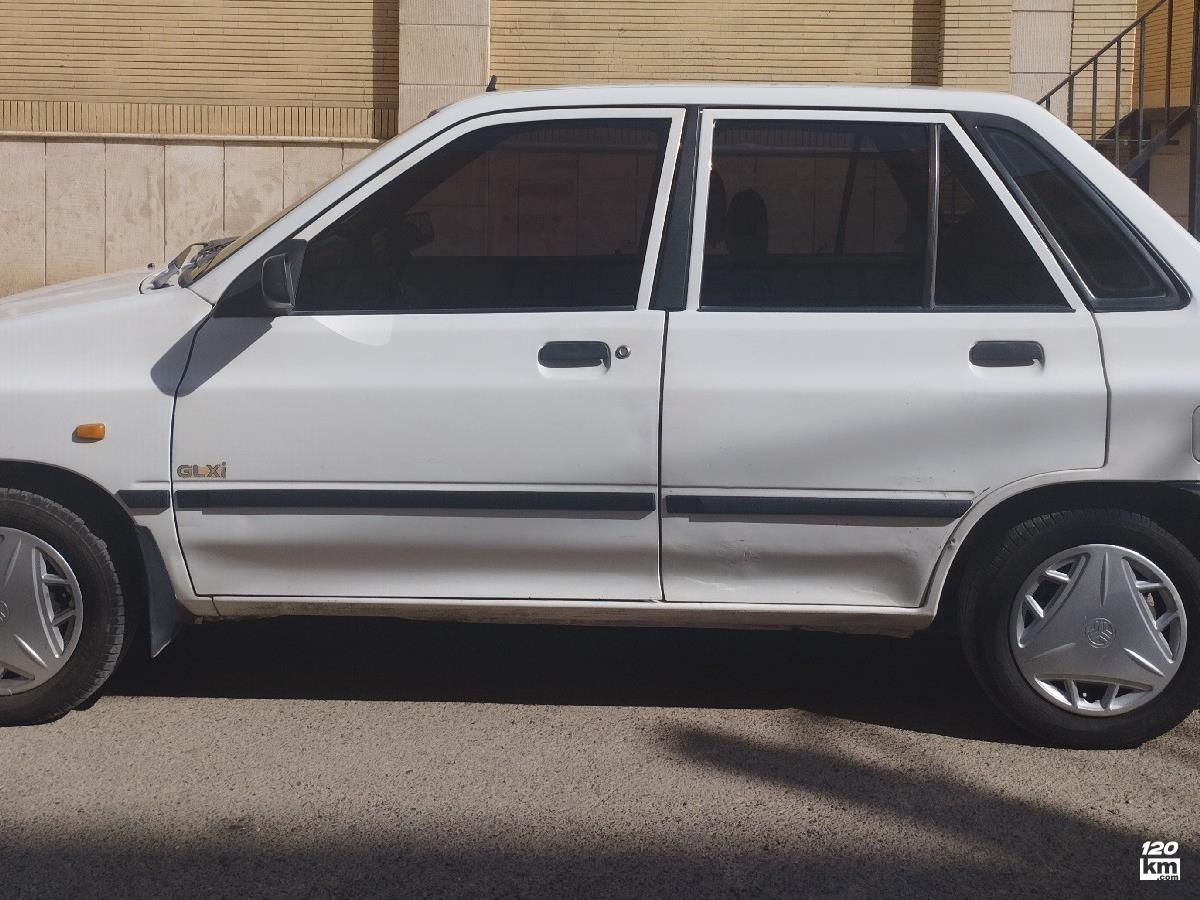 فروش پراید صندوقدار ۱۳۹۰ دوگانه سوز سفید چند لکه رنگ کرمان (۳۱ مرداد ۱۴۰۴)