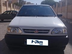 120km.com | فروش پراید، صندوقدار، مدل ۱۳۹۰، سفید، کرمان
