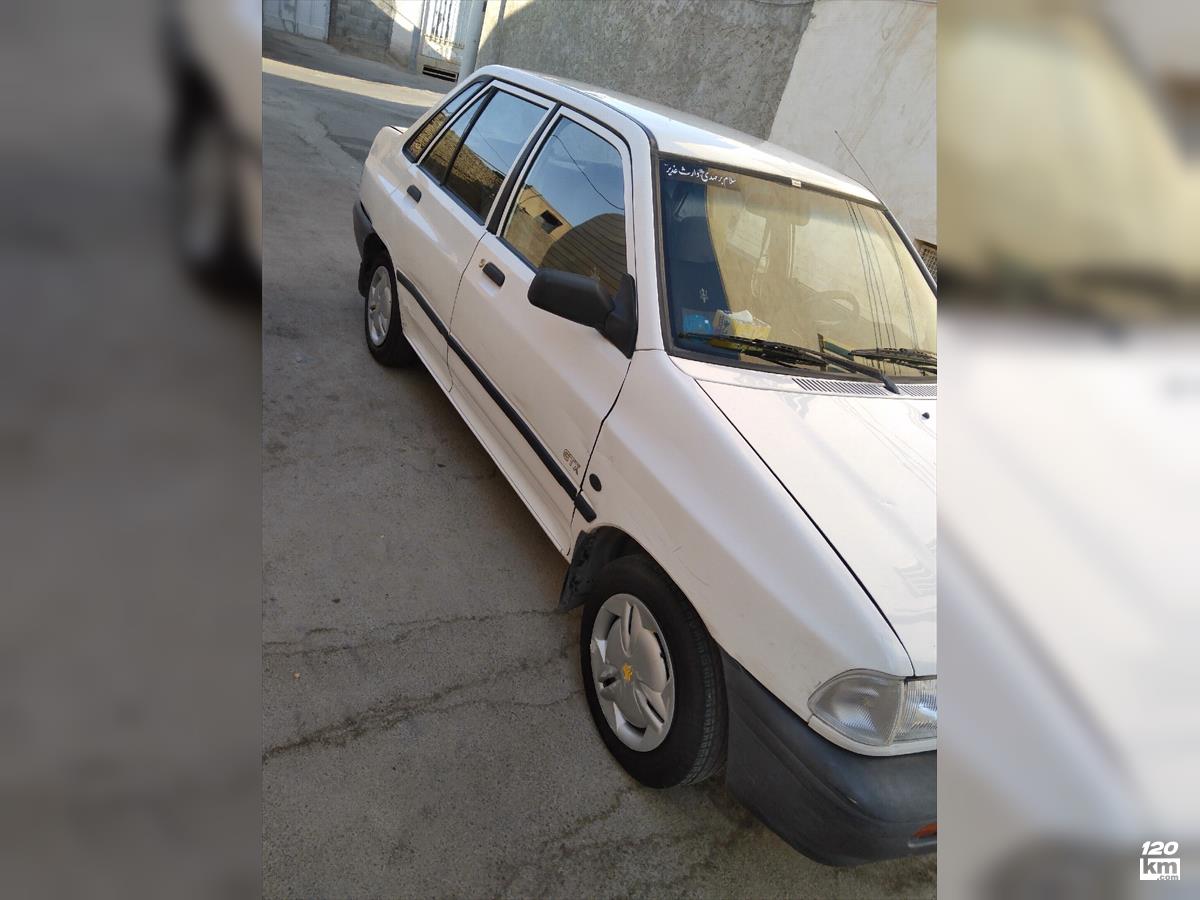 فروش پراید صندوقدار ۱۳۸۲ دوگانه سوز سفید بدون رنگ اصفهان دولت آباد (۱ شهریور ۱۴۰۴)