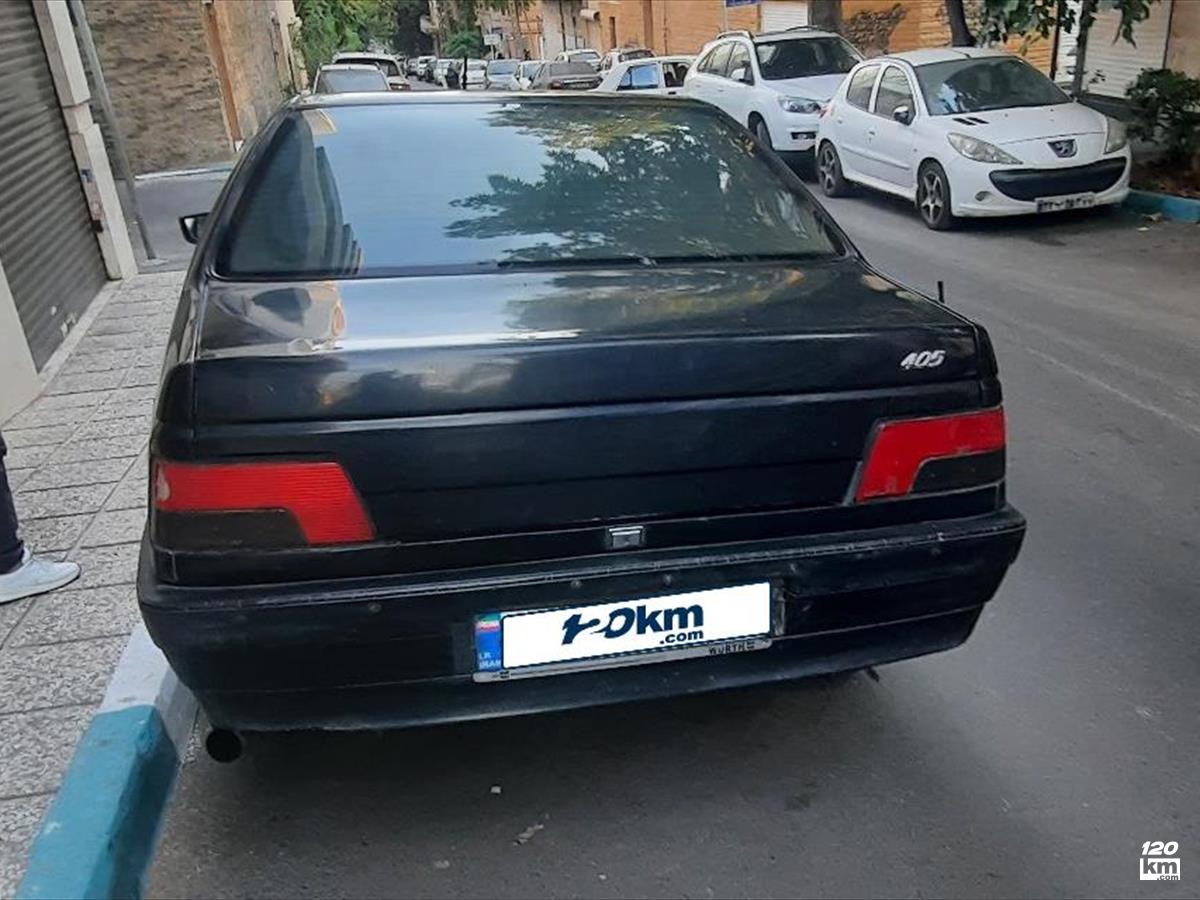 فروش پژو 405 GLX ۱۳۸۲ مشکی کامل رنگ تهران اختیاریه (۳ شهریور ۱۴۰۴)