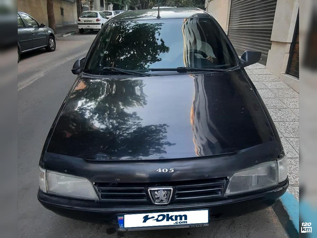 فروش پژو 405 GLX ۱۳۸۲ مشکی کامل رنگ تهران اختیاریه (۳ شهریور ۱۴۰۴)