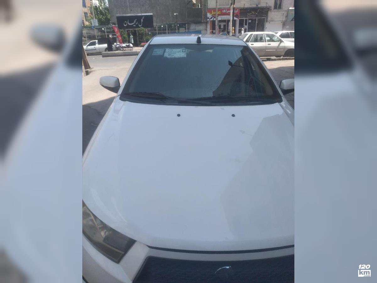 فروش دنا ۱۳۹۶ سفید بدون رنگ تهران شهر قدس (۳ شهریور ۱۴۰۴)
