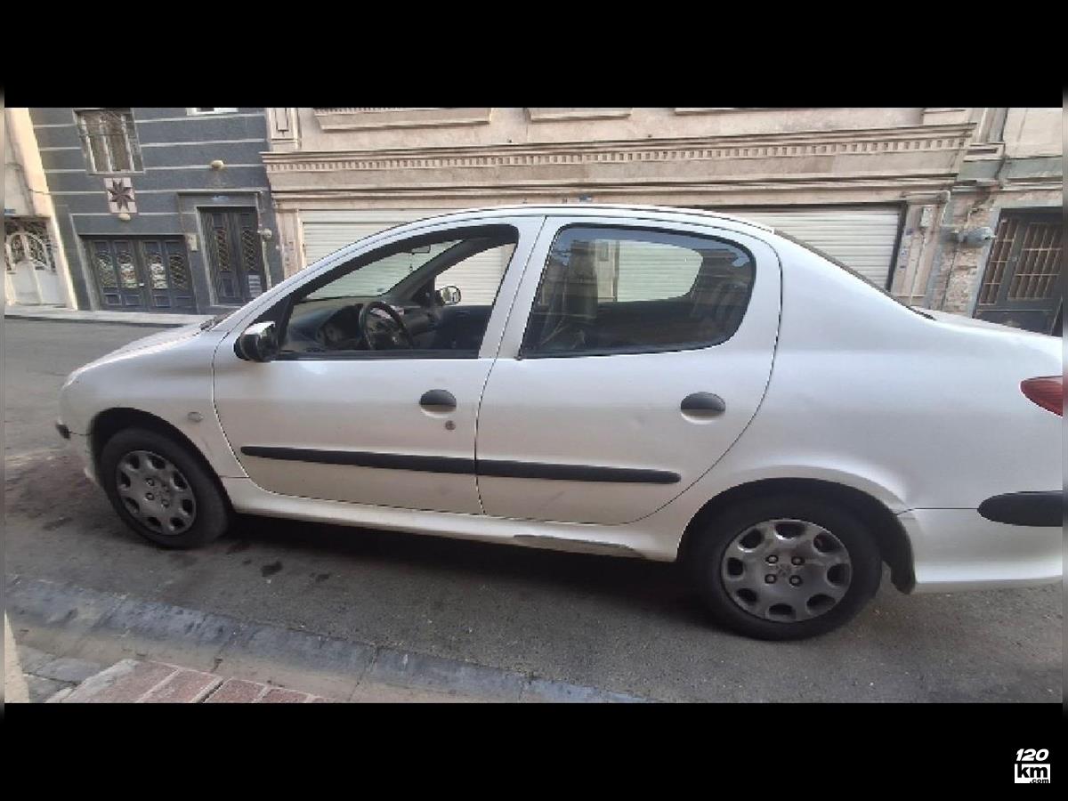 فروش پژو 206 SD V8 ۱۳۹۸ سفید گلگیر تعویض تهران خانی آباد (۳ شهریور ۱۴۰۴)