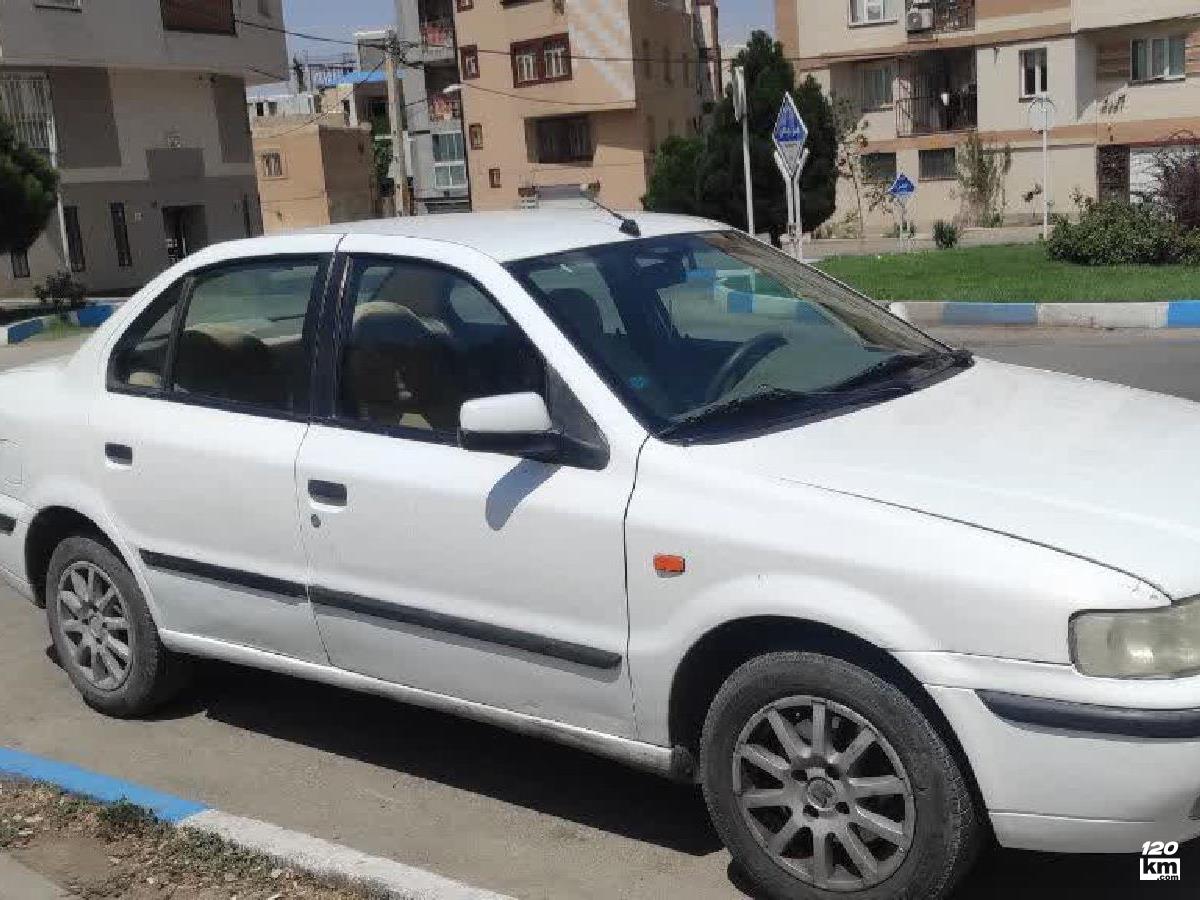 فروش سمند LX EF7 ۱۳۹۰ سفید دور رنگ همدان (۴ شهریور ۱۴۰۴)
