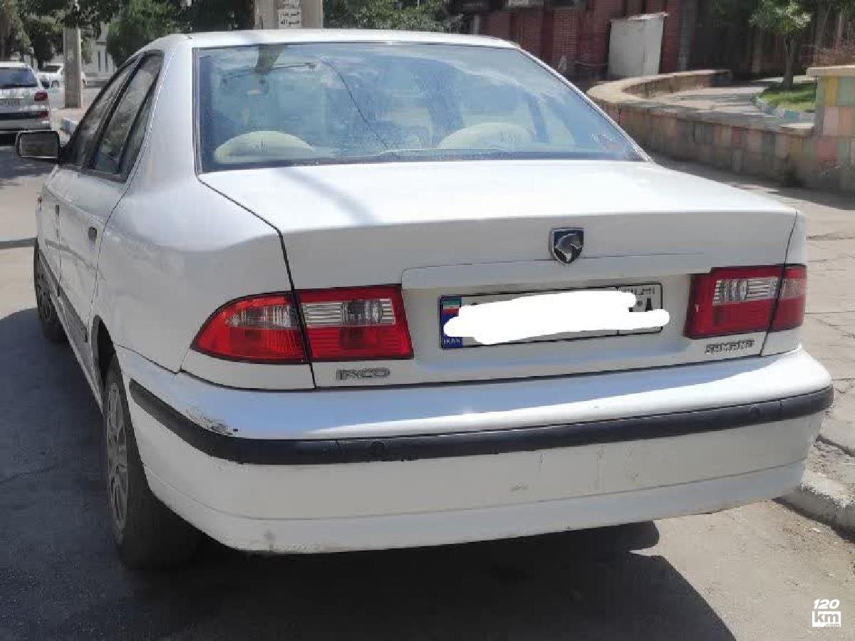 فروش سمند LX EF7 ۱۳۹۰ سفید دور رنگ همدان (۴ شهریور ۱۴۰۴)