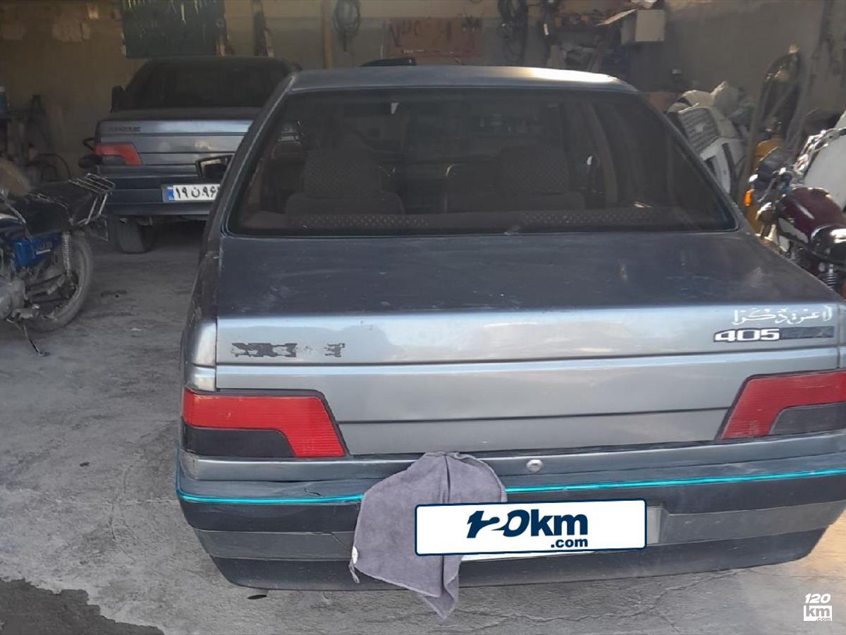 فروش پژو 405 GLX ۱۳۹۳ دوگانه سوز خاکستری کامل رنگ اراک (۵ شهریور ۱۴۰۴)