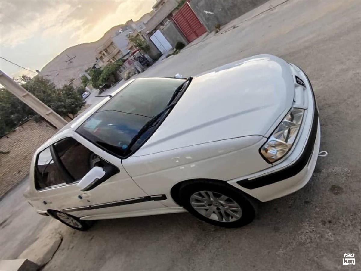 فروش پژو پارس سال ۱۴۰۰ سفید بدون رنگ شیراز زند (۶ شهریور ۱۴۰۴)