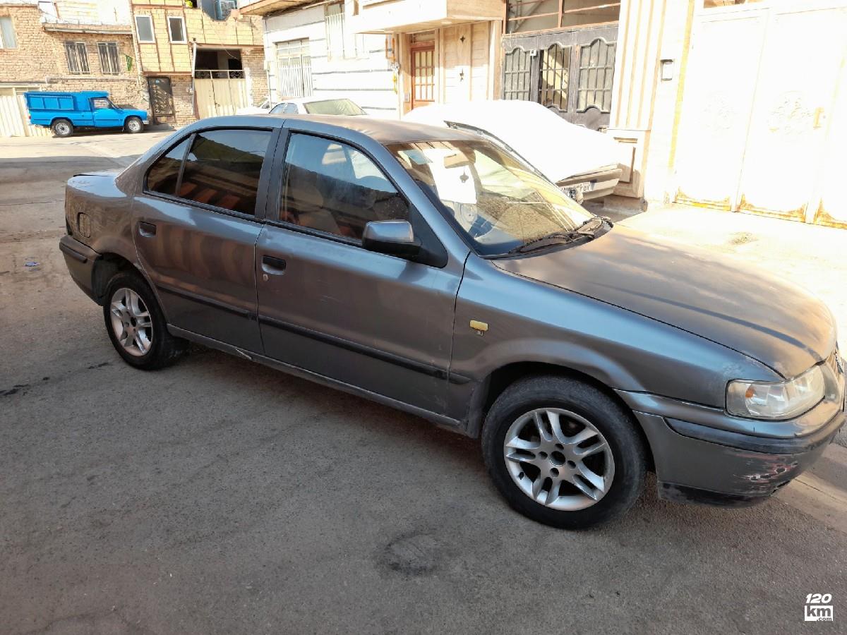 فروش سمند LX ۱۳۸۵ دوگانه سوز خاکستری دور رنگ مرکزی ساوه (۶ شهریور ۱۴۰۴)