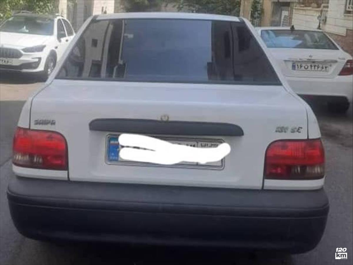 فروش پراید 131 EX ۱۳۹۴ دوگانه سوز سفید بدون رنگ تهران جنت آباد (۷ شهریور ۱۴۰۴)