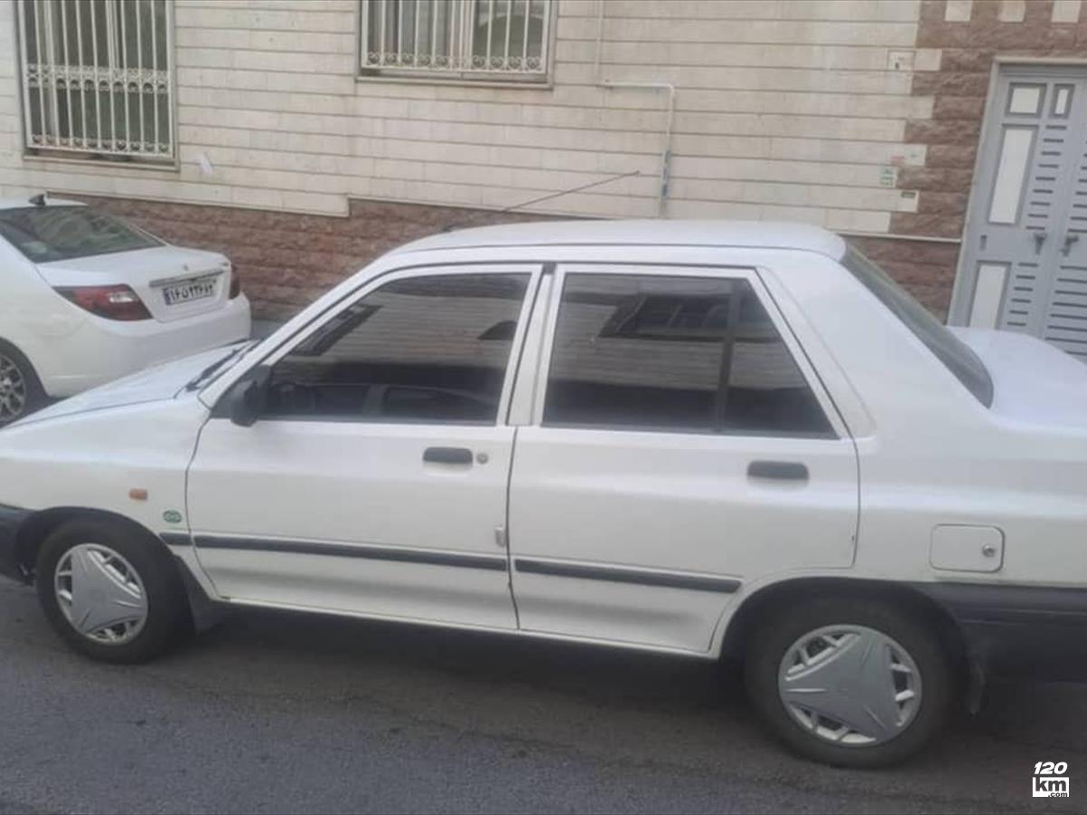 فروش پراید 131 EX ۱۳۹۴ دوگانه سوز سفید بدون رنگ تهران جنت آباد (۷ شهریور ۱۴۰۴)