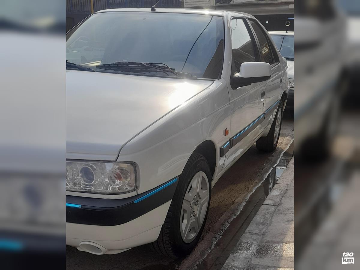 فروش پژو 405 SLX ۱۳۹۹ سفید کامل رنگ ارومیه (۹ شهریور ۱۴۰۴)