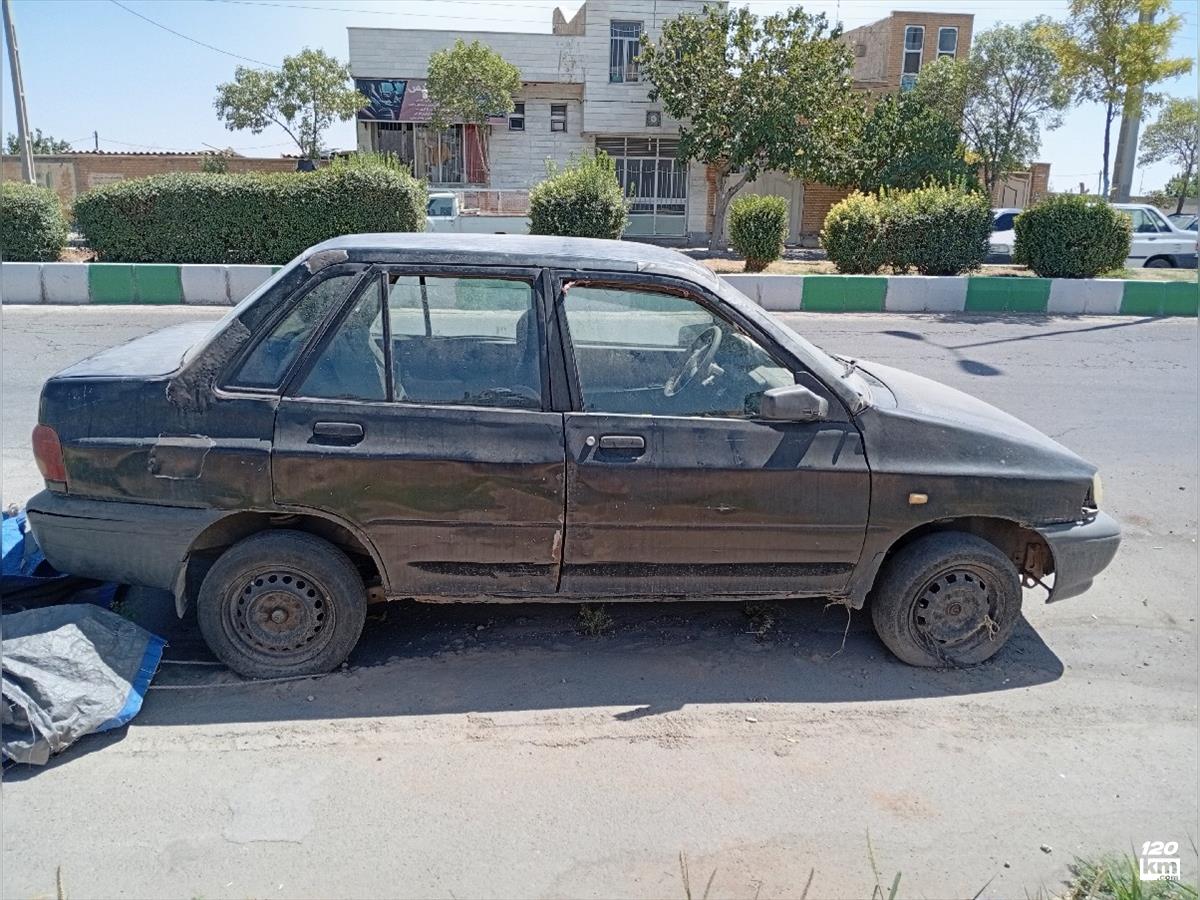 فروش پراید صندوقدار ۱۳۷۸ (کم کارکرد) مشکی دور رنگ سمنان (۱۰ شهریور ۱۴۰۴)