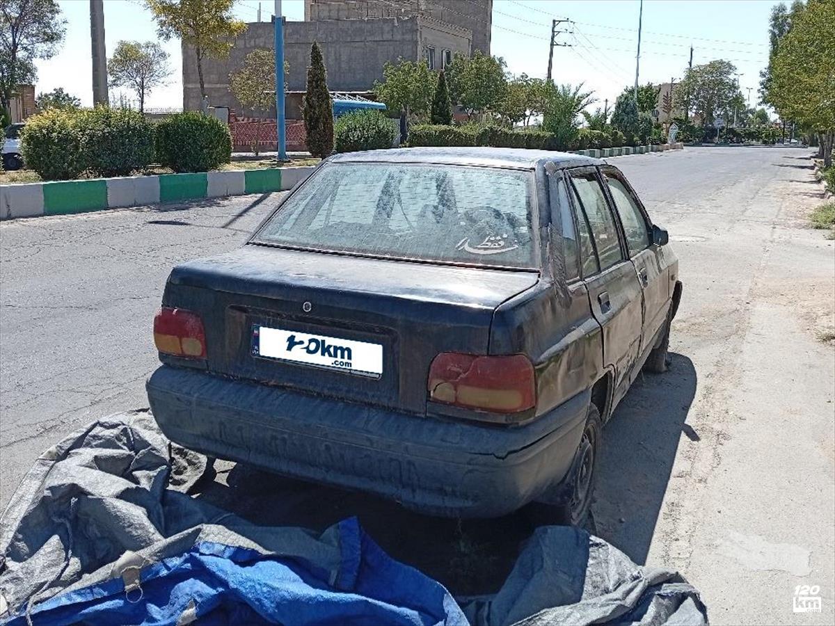 فروش پراید صندوقدار ۱۳۷۸ (کم کارکرد) مشکی دور رنگ سمنان (۱۰ شهریور ۱۴۰۴)