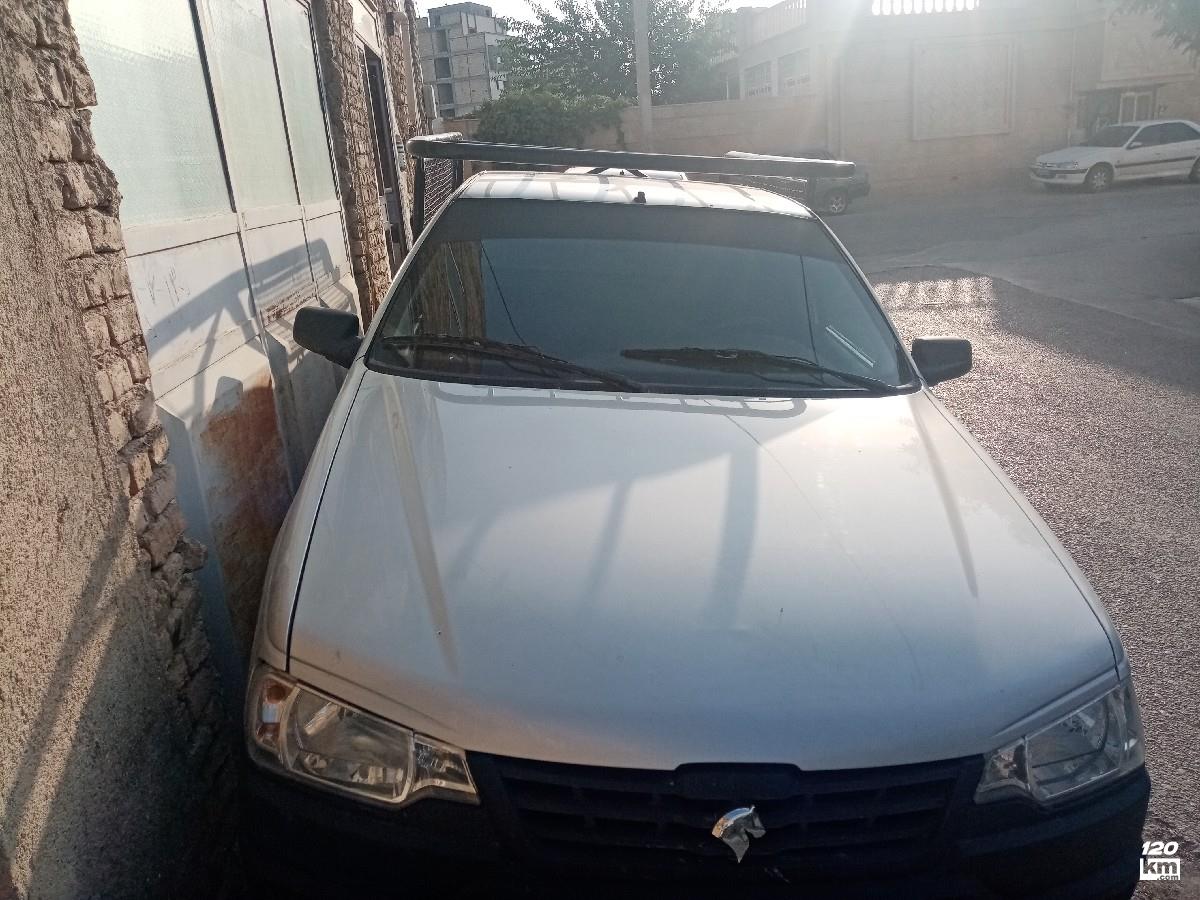 فروش وانت آریسان ۱۴۰۲ دوگانه سوز نقره ای کامل رنگ لرستان الیگودرز (۱۳ شهریور ۱۴۰۴)