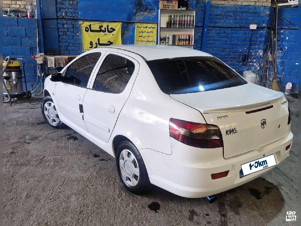 فروش رانا EL ۱۳۹۲ سفید دور رنگ اصفهان مبارکه (۱۴ شهریور ۱۴۰۴)