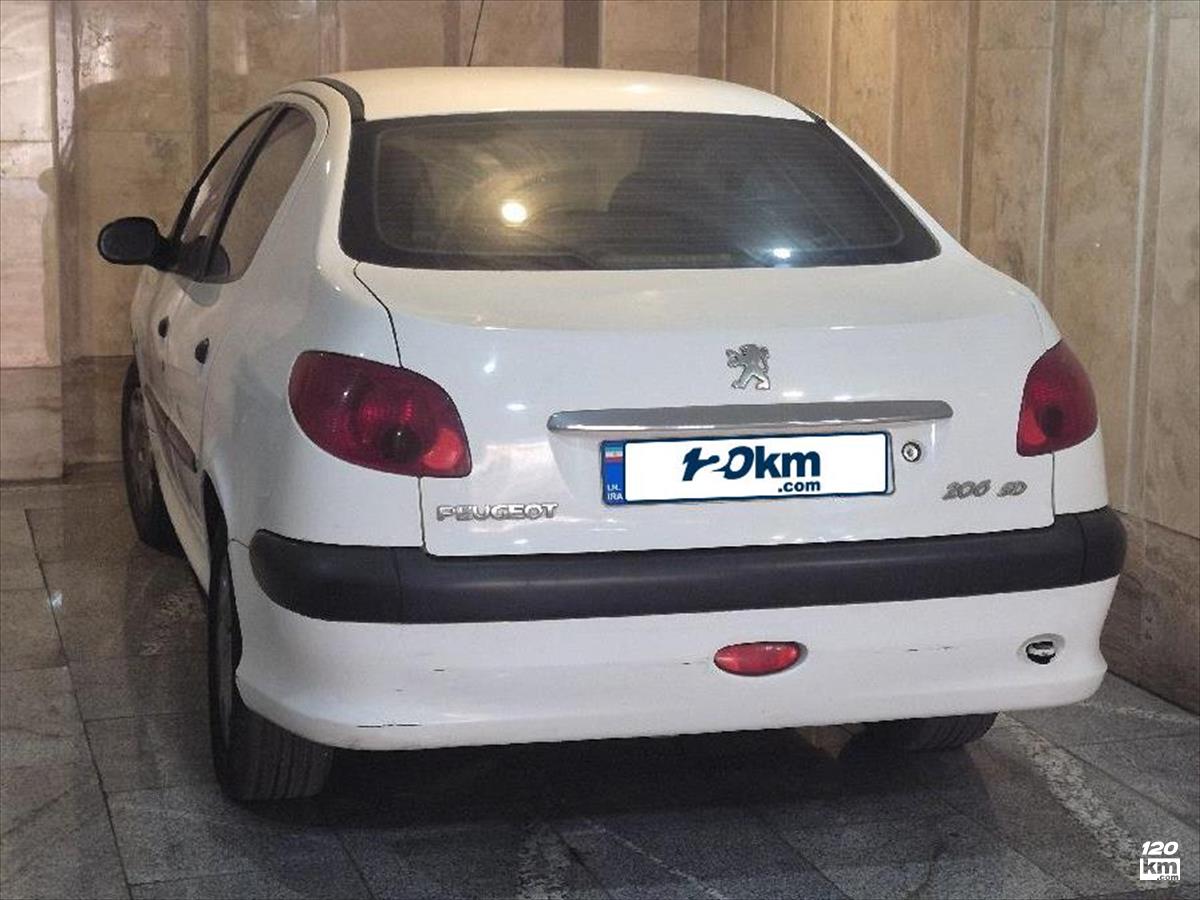 فروش پژو 206 SD V2 ۱۳۸۹ سفید یک لکه رنگ تهران تهرانپارس شرقی (۱۵ شهریور ۱۴۰۴)