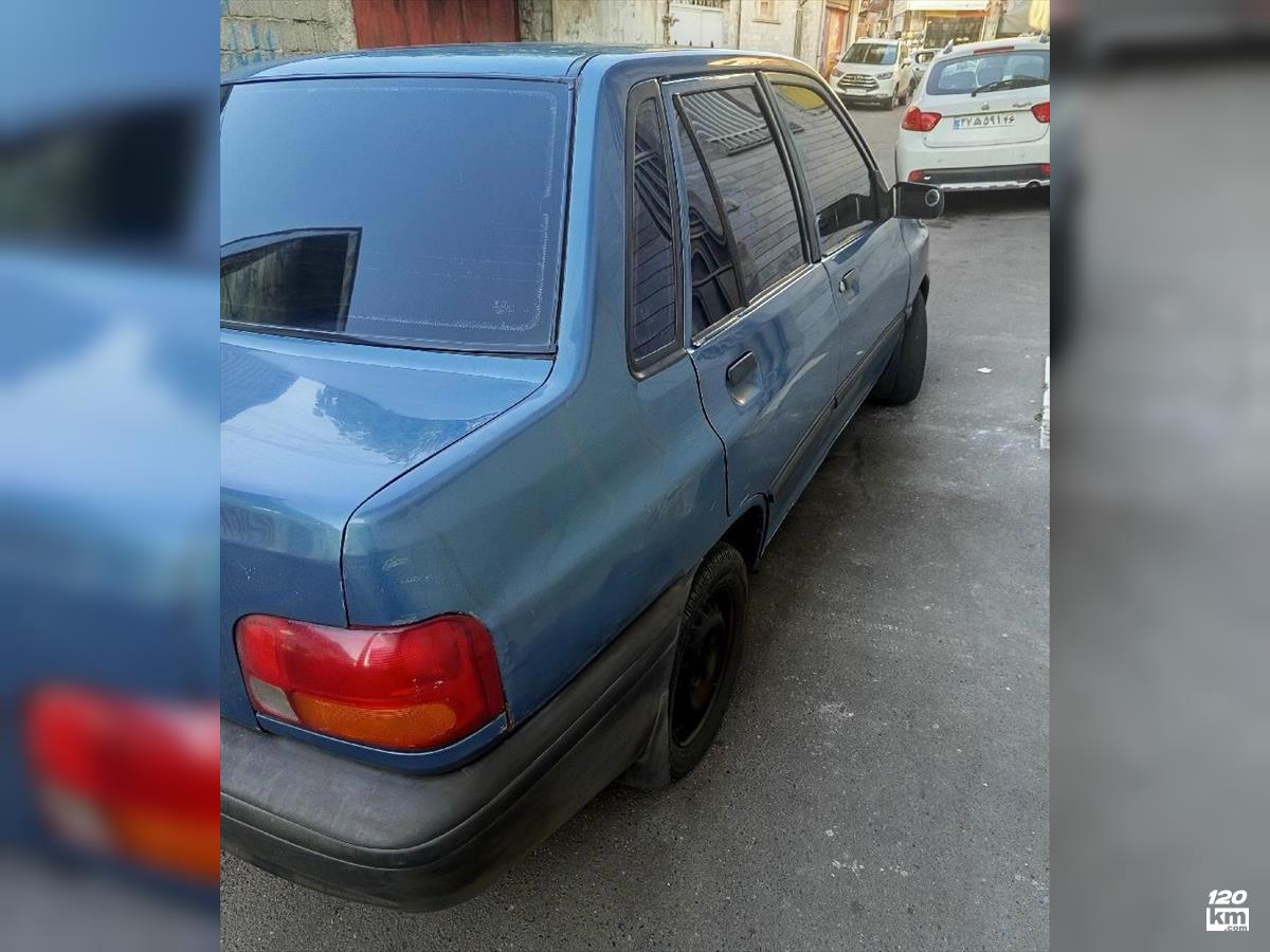 فروش پراید صندوقدار ۱۳۸۴ دوگانه سوز اطلسی چند لکه رنگ رشت نیروی دریایی (۲۲ شهریور ۱۴۰۴)