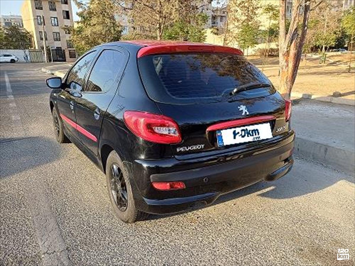 فروش پژو 207 ۱۴۰۱ مشکی بدون رنگ تهران (۱۸ شهریور ۱۴۰۴)