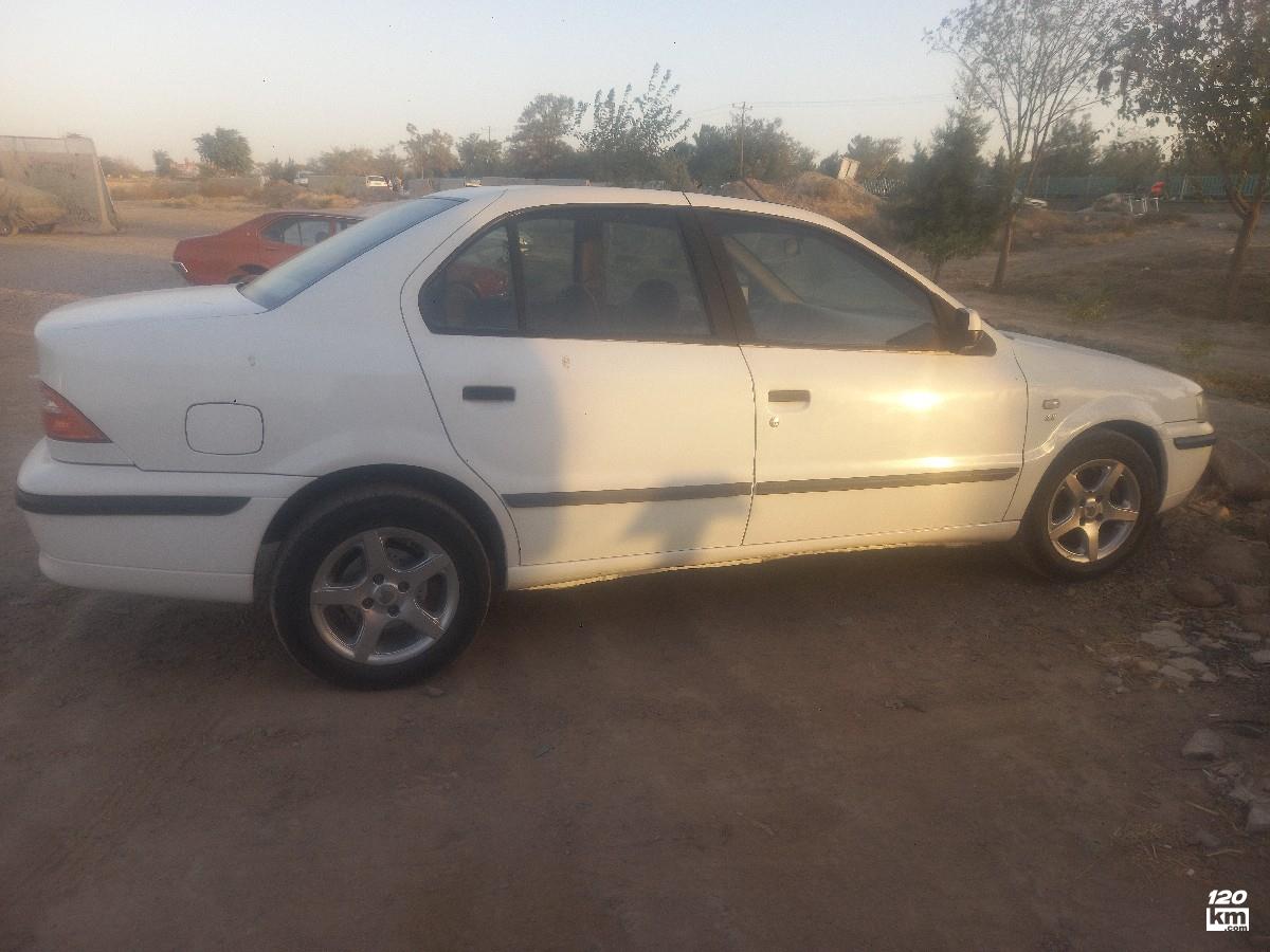 فروش سمند LX ۱۳۹۳ سفید چند لکه رنگ مشهد طرق (۱۸ شهریور ۱۴۰۴)