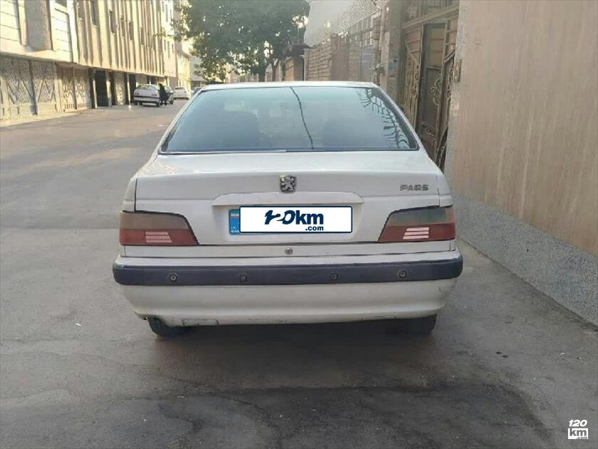 فروش پژو پارس سال ۱۳۹۲ سفید دو لکه رنگ اصفهان کاوه (۲۰ شهریور ۱۴۰۴)