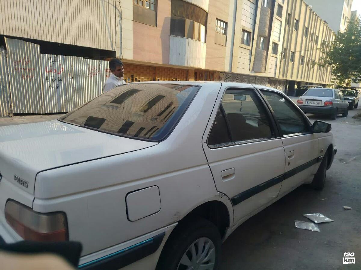 فروش پژو پارس سال ۱۳۹۲ سفید دو لکه رنگ اصفهان کاوه (۲۰ شهریور ۱۴۰۴)