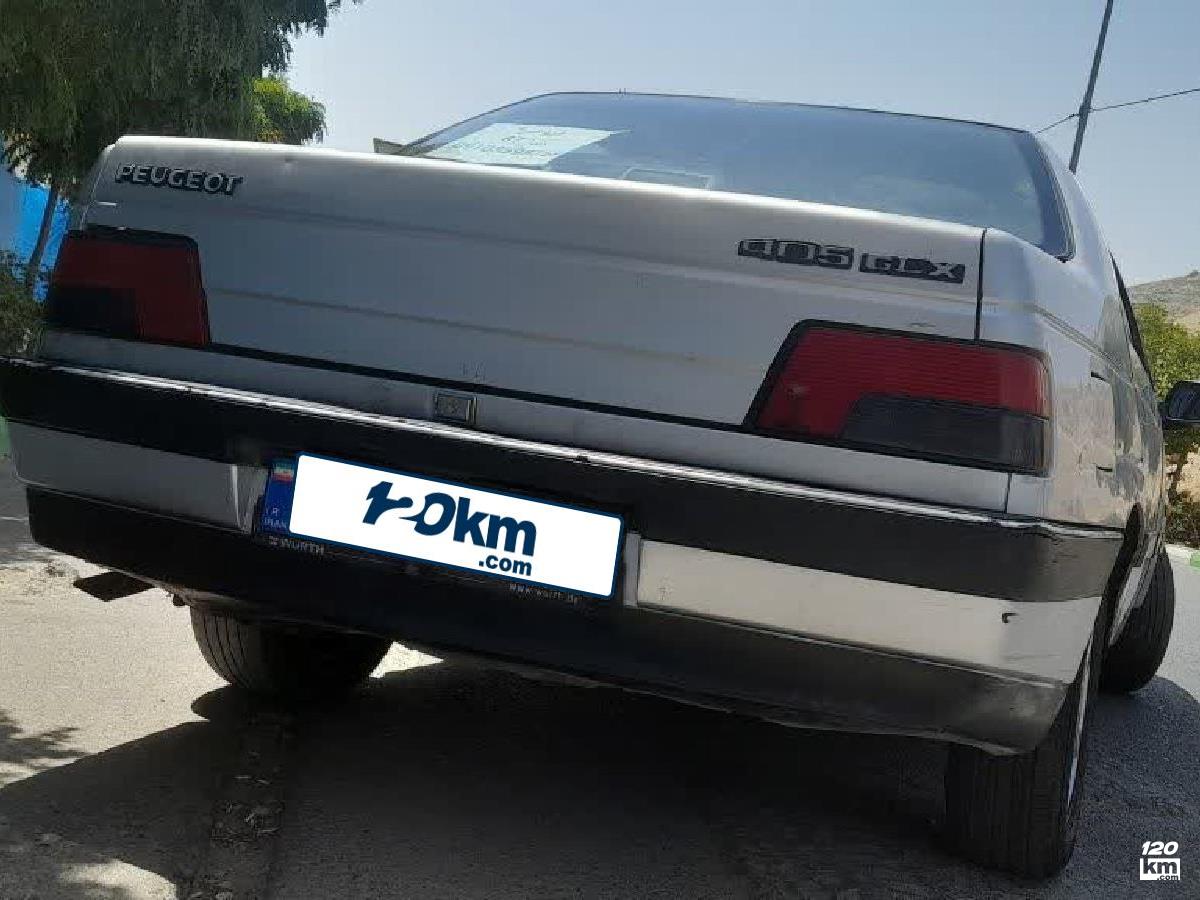 فروش پژو 405 GLX ۱۳۸۷ دوگانه سوز نقره ای چند لکه رنگ تهران پردیس (۲۲ شهریور ۱۴۰۴)