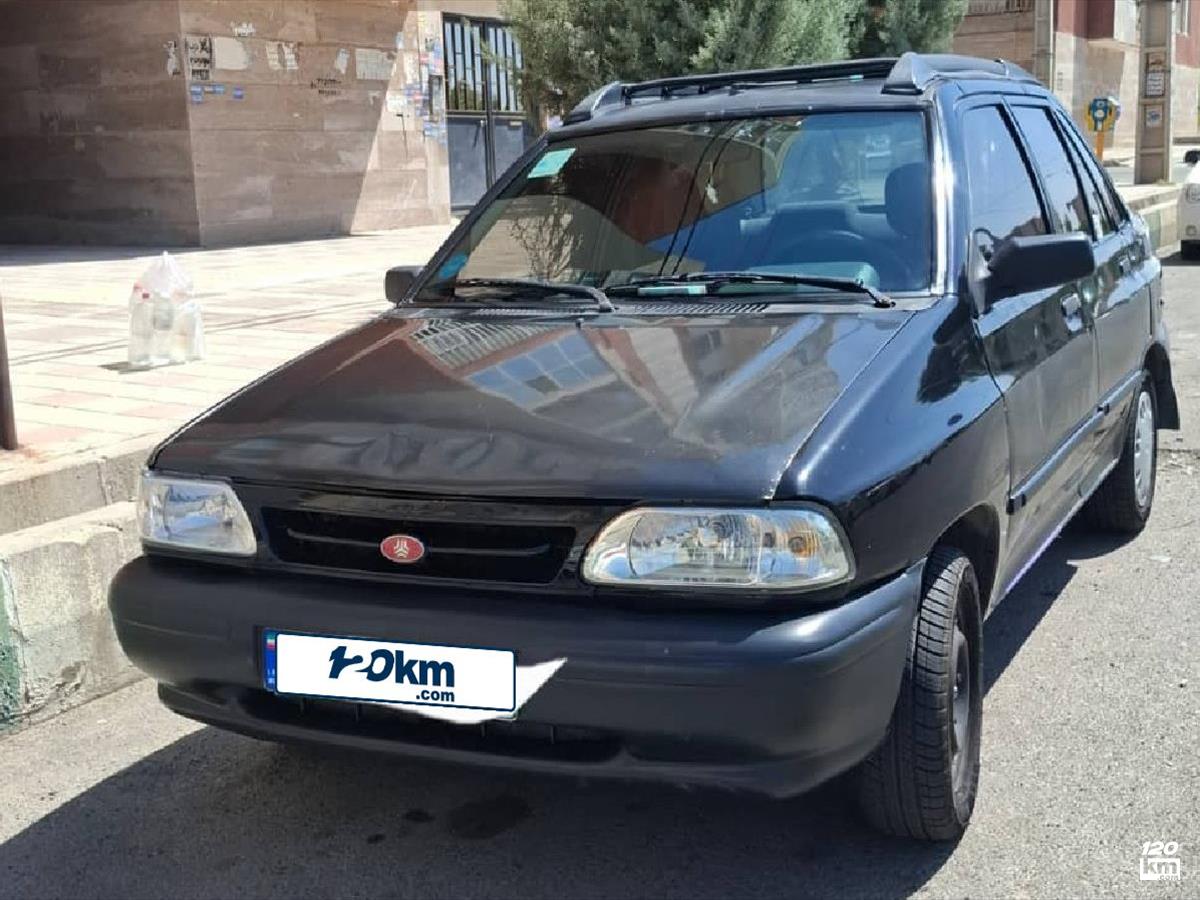 فروش پراید صندوقدار ۱۳۸۷ مشکی چند لکه رنگ قزوین (۲۲ شهریور ۱۴۰۴)