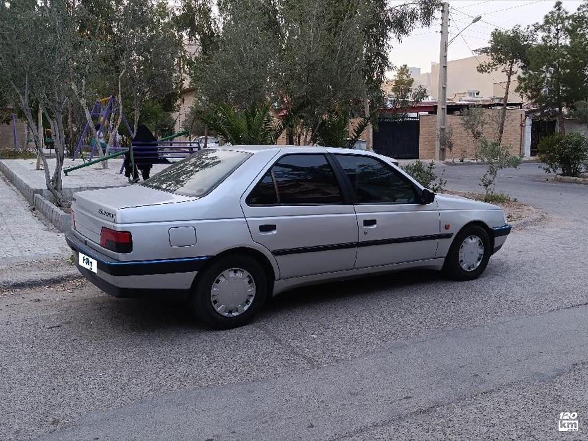 فروش پژو 405 GLi ۱۳۸۹ دوگانه سوز نقره ای دو لکه رنگ سمنان (۲۴ شهریور ۱۴۰۴)