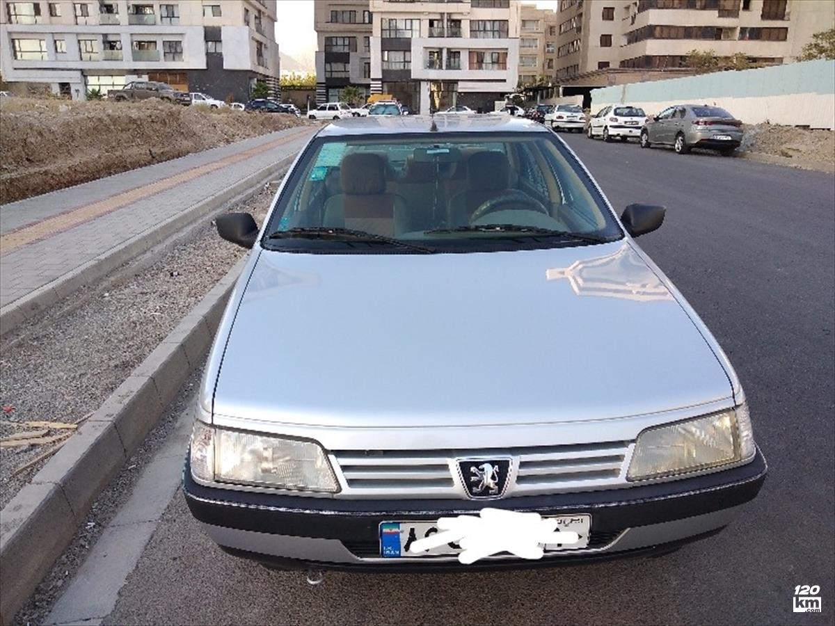 فروش پژو 405 GLX ۱۳۹۷ دوگانه سوز نقره ای بدون رنگ تهران چیتگر (۲۴ شهریور ۱۴۰۴)