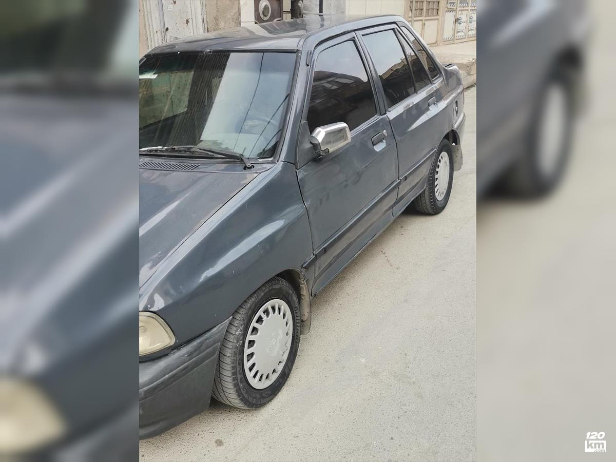 فروش پراید صندوقدار ۱۳۸۱ دوگانه سوز خاکستری کامل رنگ مشهد رسالت (۲۴ شهریور ۱۴۰۴)