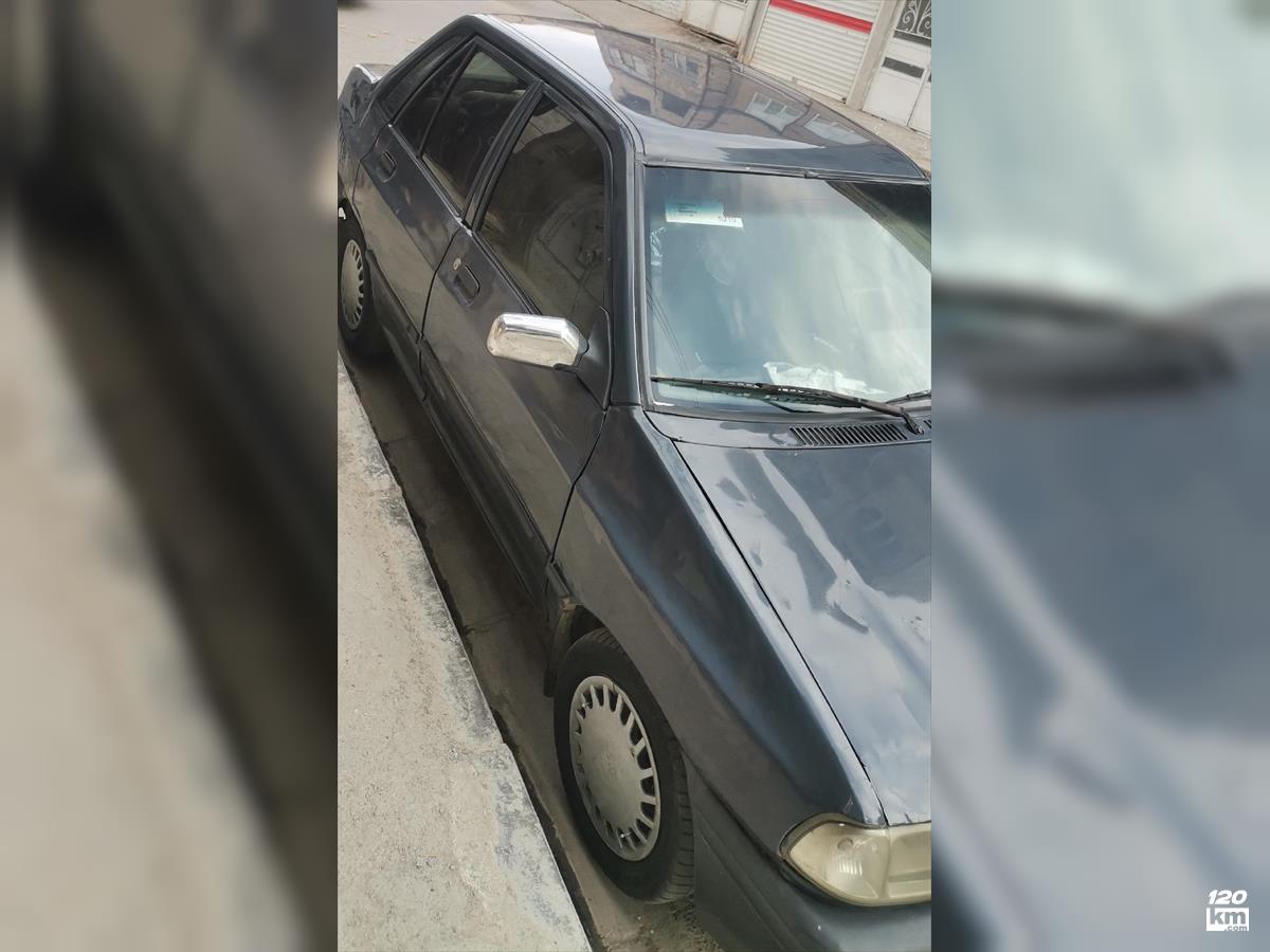 فروش پراید صندوقدار ۱۳۸۱ دوگانه سوز خاکستری کامل رنگ مشهد رسالت (۲۴ شهریور ۱۴۰۴)