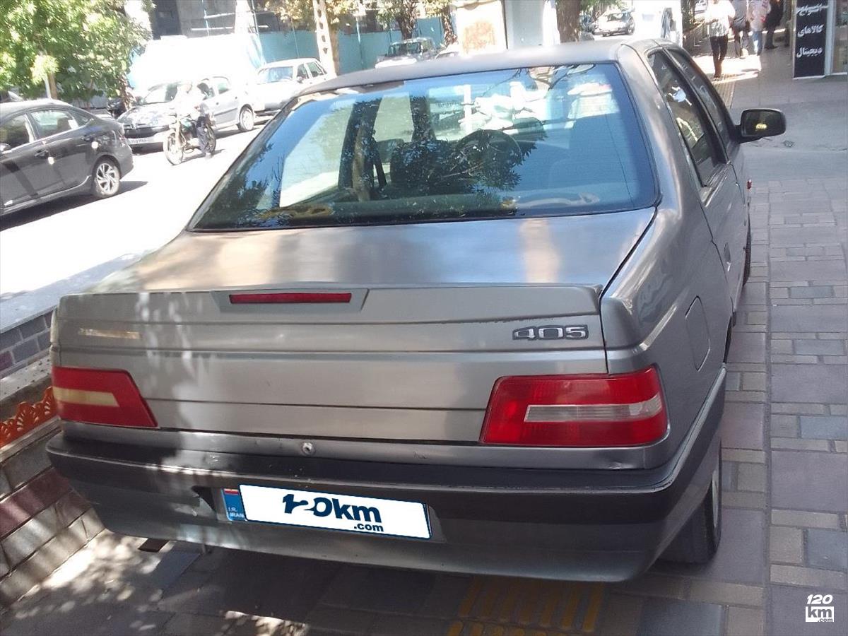 فروش پژو 405 SLX ۱۳۸۸ خاکستری دو لکه رنگ همدان ملایر (۲۴ شهریور ۱۴۰۴)