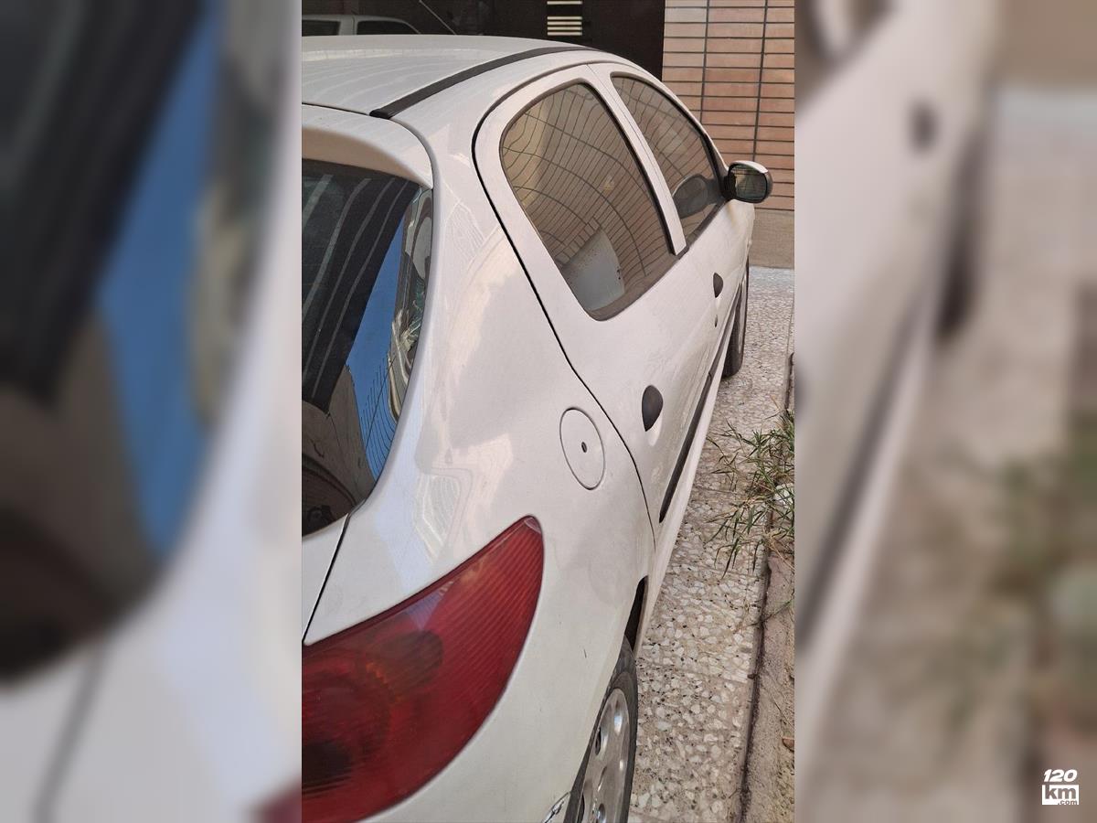 فروش پژو 206 تیپ 2 ۱۳۸۷ سفید چند لکه رنگ اصفهان رباط (۲۵ شهریور ۱۴۰۴)