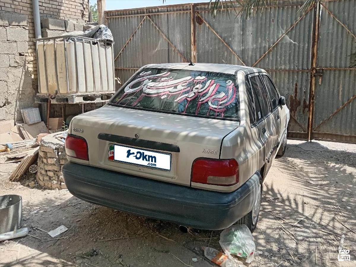 فروش پراید 131 SL ۱۳۹۱ بژ دور رنگ خوزستان آبادان (۲۹ شهریور ۱۴۰۴)