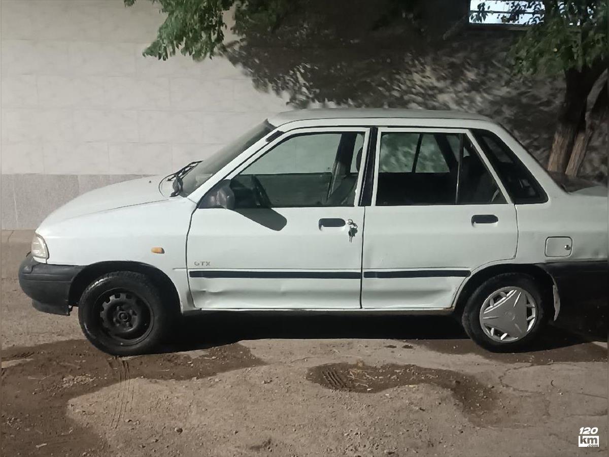 فروش پراید صندوقدار ۱۳۷۹ دوگانه سوز سفید گلگیر تعویض خراسان رضوی تربت حیدریه (۵ مهر ۱۴۰۴)