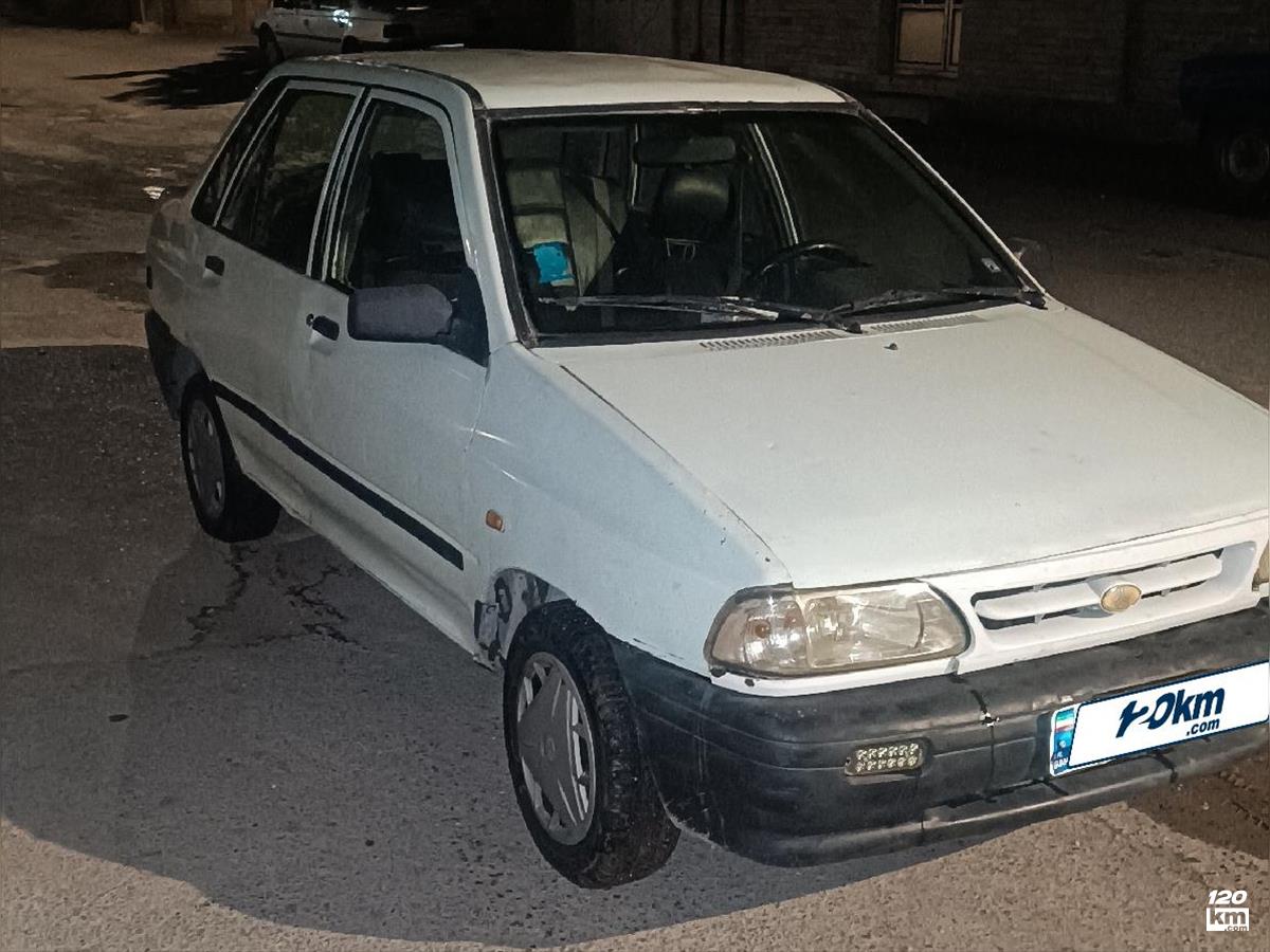 فروش پراید صندوقدار ۱۳۷۹ دوگانه سوز سفید گلگیر تعویض خراسان رضوی تربت حیدریه (۵ مهر ۱۴۰۴)