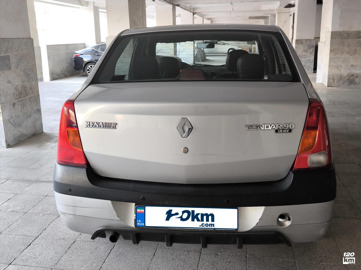 فروش رنو تندر 90 (ال 90) E2 ۱۳۹۰ نقره ای بدون رنگ تهران دولت آباد (۳۱ شهریور ۱۴۰۴)