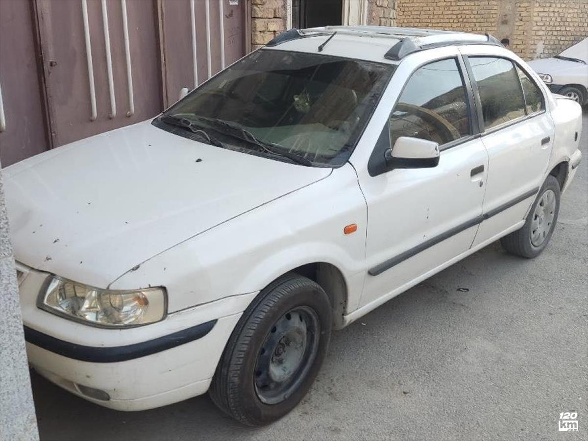 فروش سمند LX EF7 ۱۳۹۲ دوگانه سوز سفید دو لکه رنگ اصفهان خمینی شهر (۲ مهر ۱۴۰۴)