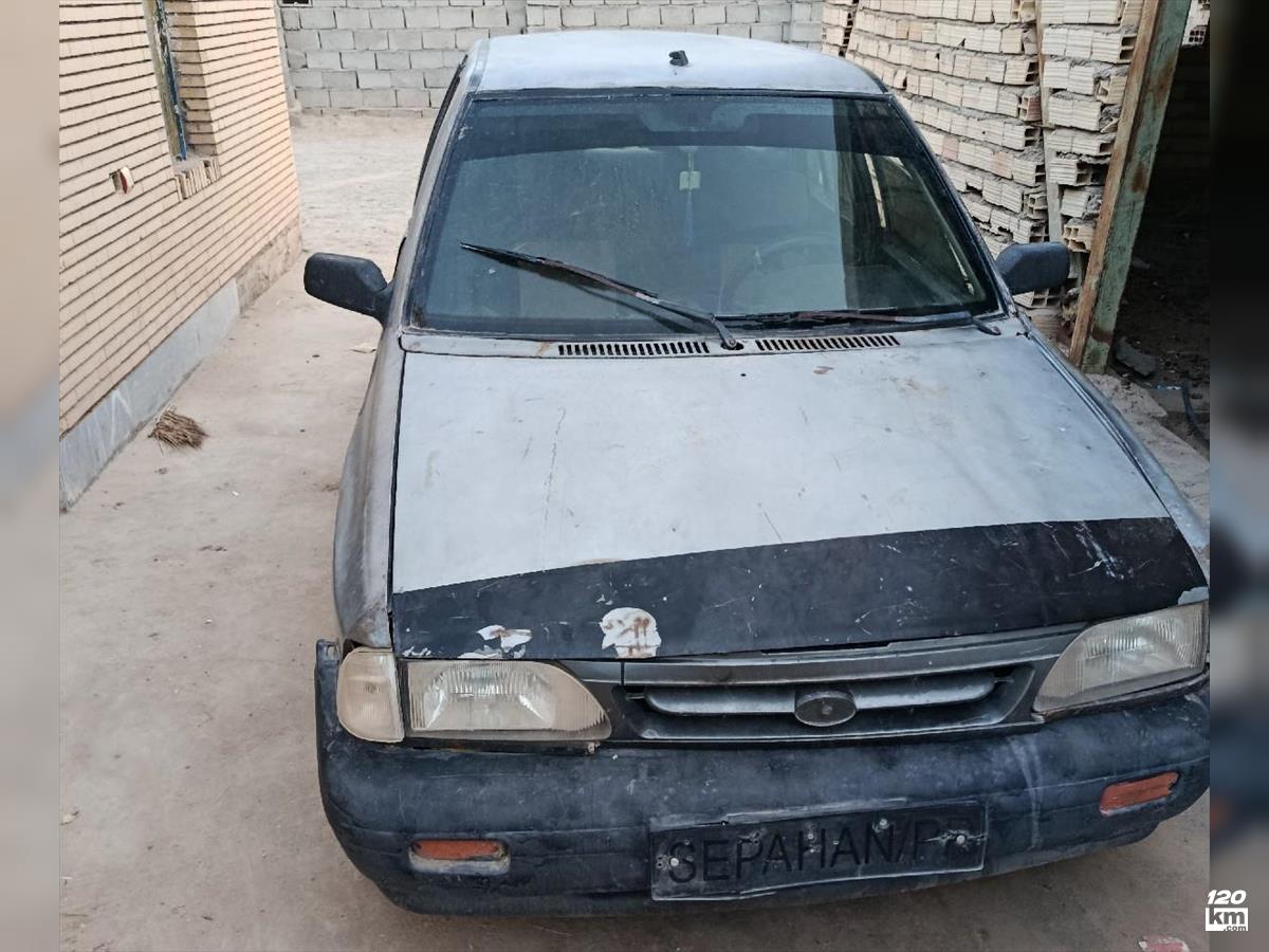 فروش پراید صندوقدار ۱۳۸۶ نوک مدادی چند لکه رنگ کرمان محمدآباد (۳ مهر ۱۴۰۴)