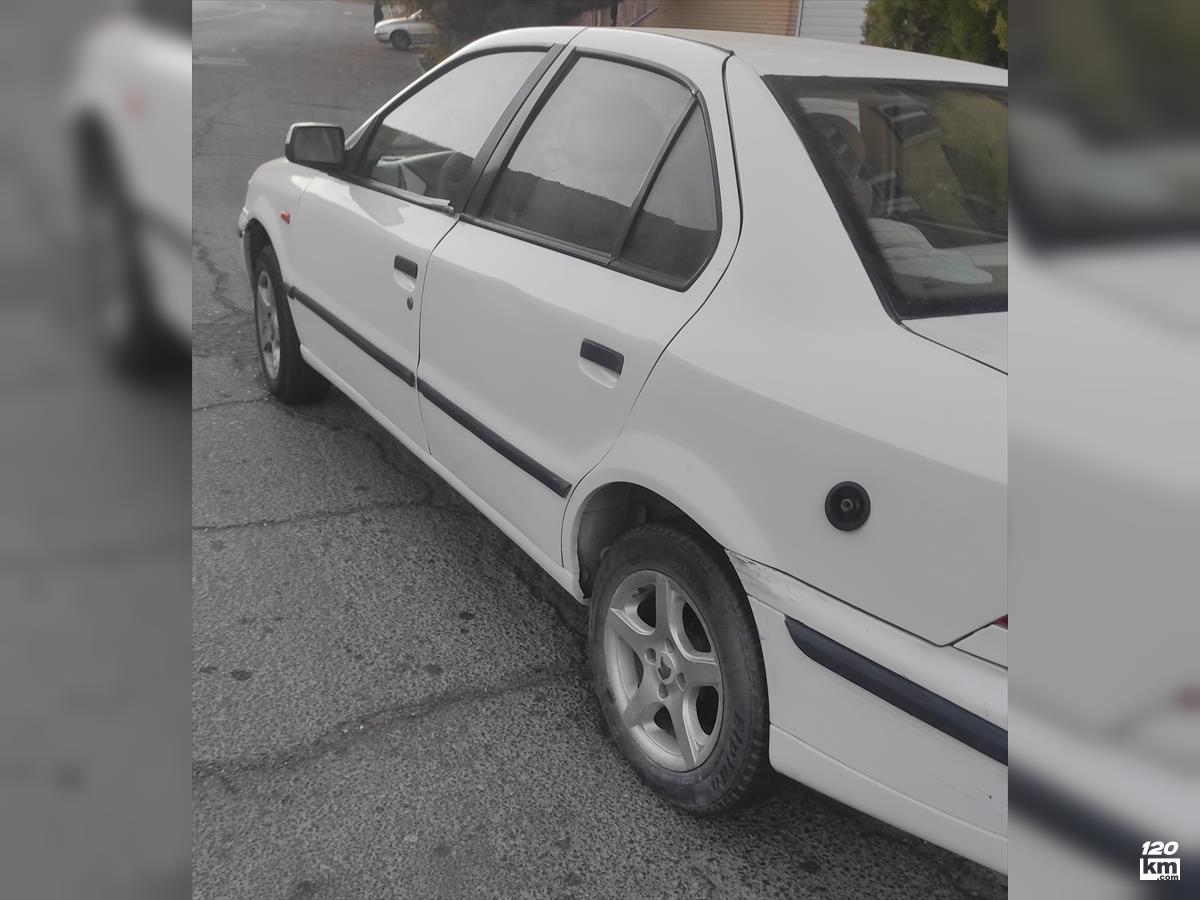 فروش سمند LX ۱۳۸۹ دوگانه سوز سفید چند لکه رنگ آذربایجان شرقی اسکو (۴ مهر ۱۴۰۴)