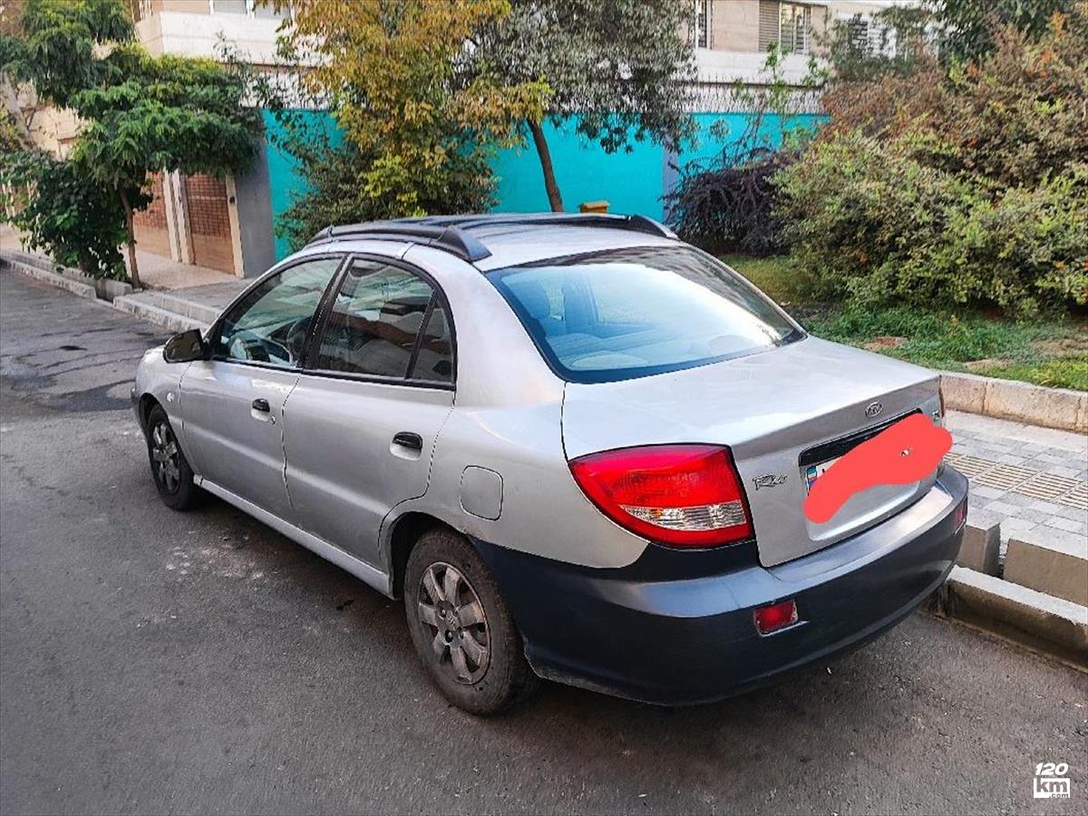 فروش کیا ریو ۱۳۸۵ نقره ای دور رنگ تهران آهنگ (۴ مهر ۱۴۰۴)