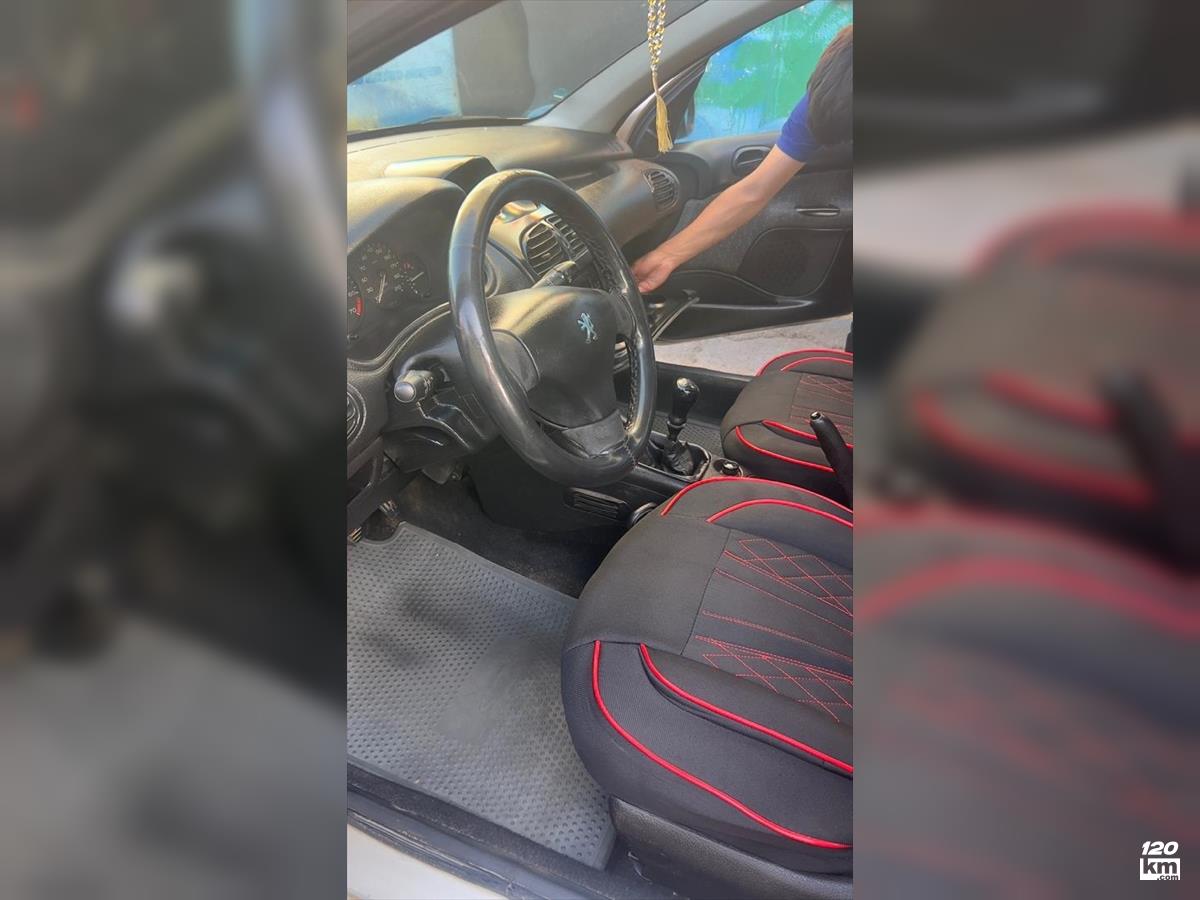 فروش پژو 206 تیپ 2 ۱۳۸۳ (کم کارکرد) بژ دور رنگ مازندران رامسر (۵ مهر ۱۴۰۴)