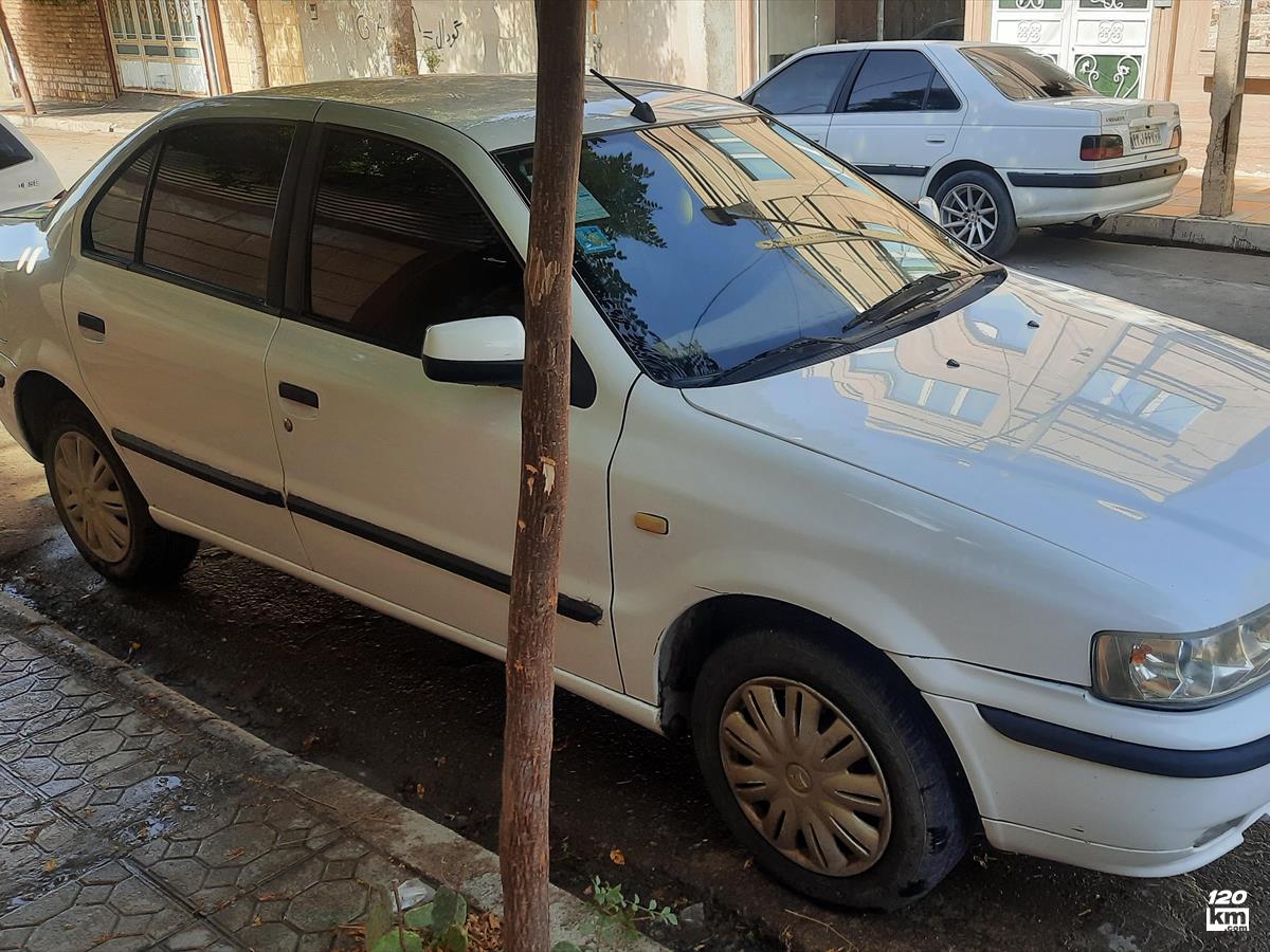 فروش سمند LX EF7 ۱۳۹۸ دوگانه سوز سفید گلگیر تعویض خراسان شمالی آشخانه (۵ مهر ۱۴۰۴)
