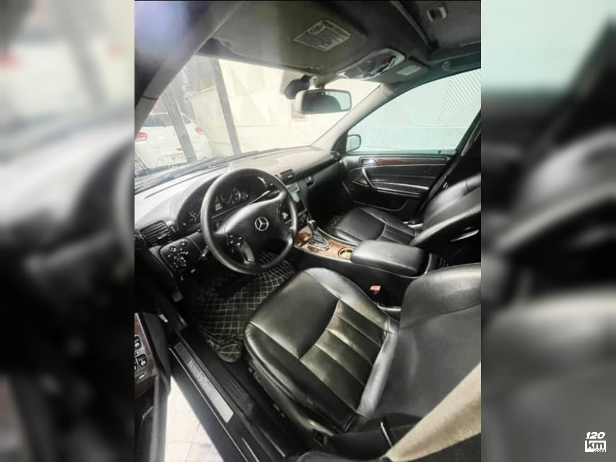 فروش بنز کلاس C C280 ۲۰۰۷ مشکی یک لکه رنگ کرج فردیس (۵ مهر ۱۴۰۴)