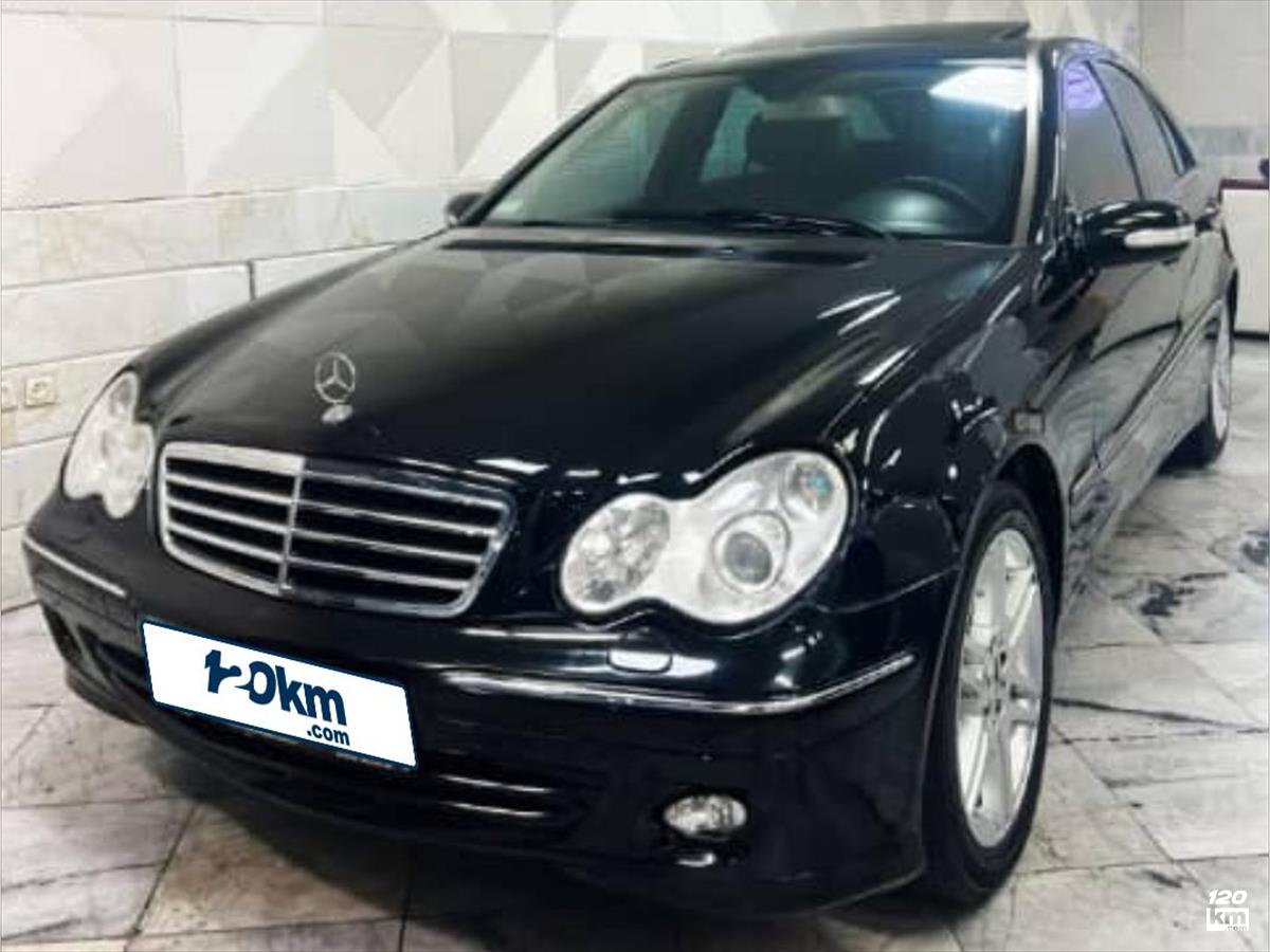 فروش بنز کلاس C C280 ۲۰۰۷ مشکی یک لکه رنگ کرج فردیس (۵ مهر ۱۴۰۴)