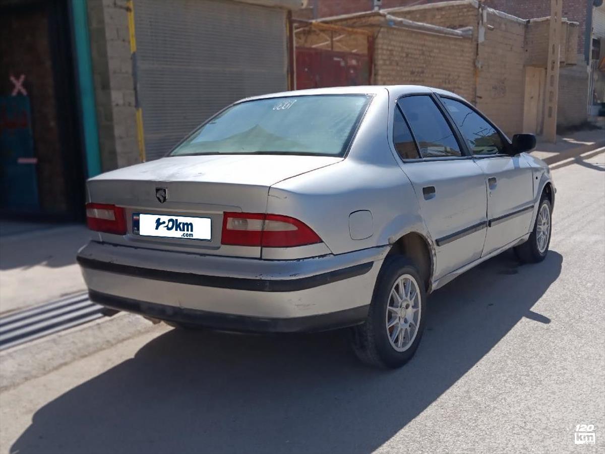 فروش سمند LX ۱۳۸۲ دوگانه سوز نقره ای کامل رنگ آذربایجان غربی بوکان (۶ مهر ۱۴۰۴)