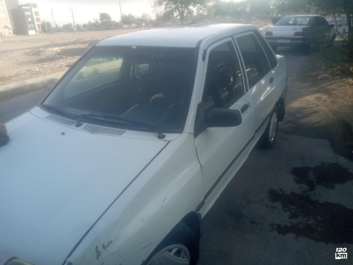 فروش پراید صندوقدار ۱۳۸۲ سفید دور رنگ تهران نسیم شهر (۶ مهر ۱۴۰۴)