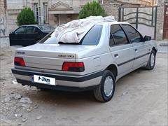 120km.com | فروش پژو، 405، GLX، مدل ۱۳۹۰، نقره ای، البرز، هشتگرد