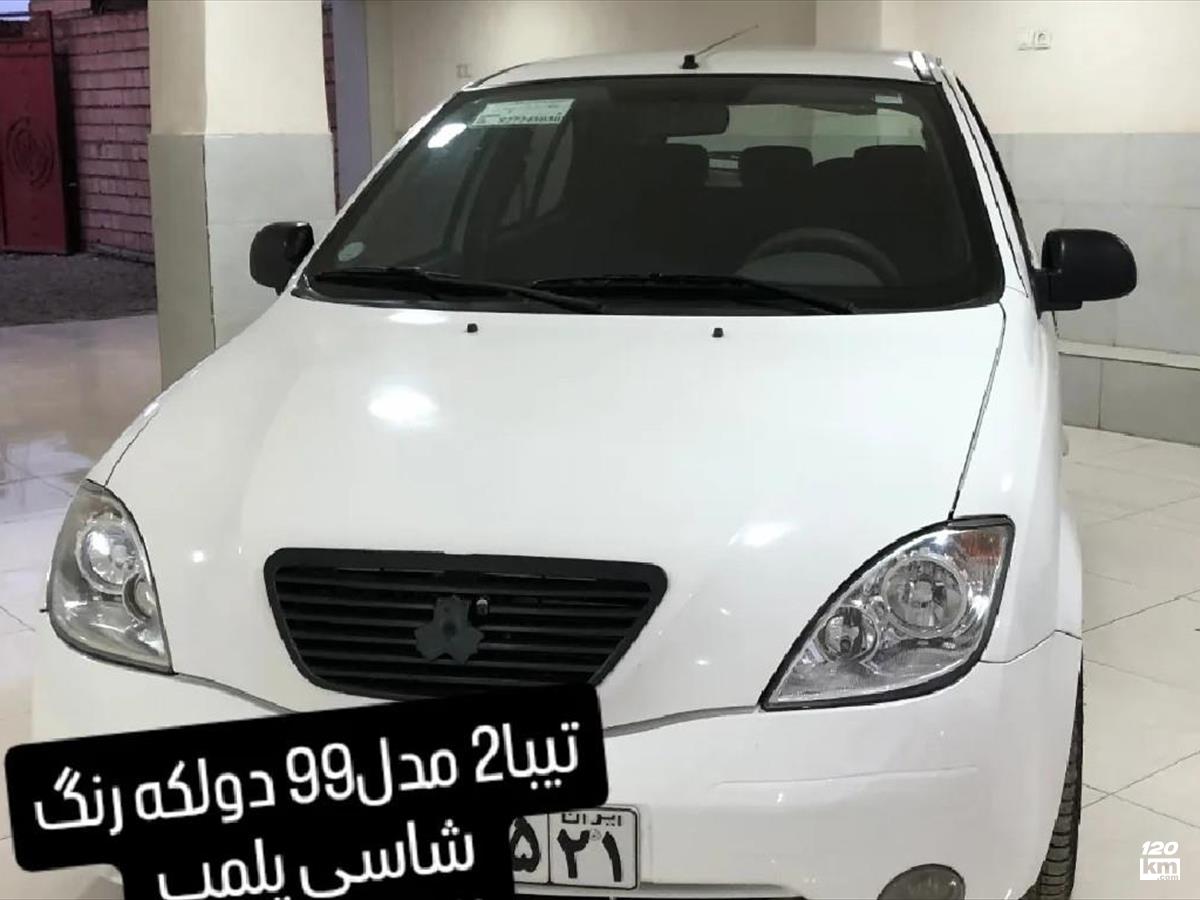 فروش تیبا 2  ۱۳۹۹ سفید دو لکه رنگ گلستان بندر ترکمن (۷ مهر ۱۴۰۴)