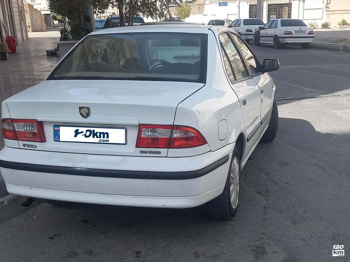 فروش سمند LX EF7 ۱۳۹۵ سفید دور رنگ مشهد بلوار الهیه (۷ مهر ۱۴۰۴)